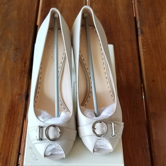 Coach Tatiana Burnished pump - Picture 1 of 5